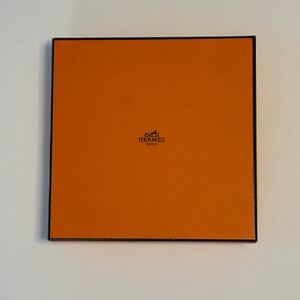 Hermès Orange Belt / Accessory Box